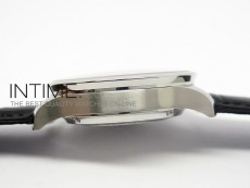 Portuguese 40mm Chrono SS White Dial Sliver Number on Leather Strap A7750