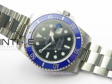 Submariner 41mm 126619 LB Blue Ceramic 3EF 1:1 Best Edition Black Dial On 904L Steel Case And Bracelet VR3235