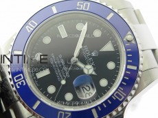 Submariner 41mm 126619 LB Blue Ceramic 3EF 1:1 Best Edition Black Dial On 904L Steel Case And Bracelet VR3235