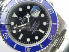 Submariner 41mm 126619 LB Blue Ceramic 3EF 1:1 Best Edition Black Dial On 904L Steel Case And Bracelet VR3235