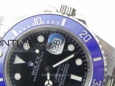 Submariner 41mm 126619 LB Blue Ceramic 3EF 1:1 Best Edition Black Dial On 904L Steel Case And Bracelet VR3235