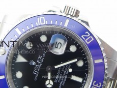 Submariner 41mm 126619 LB Blue Ceramic 3EF 1:1 Best Edition Black Dial On 904L Steel Case And Bracelet VR3235