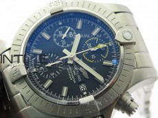 Avenger Chrono SS Yellow Second hand B50 Black Dial on SS Bracelet A7750