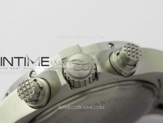 Avenger Chrono SS White Second hand B50 Black Dial on SS Bracelet A7750