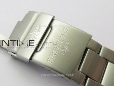 Avenger Chrono SS White Second hand B50 Black Dial on SS Bracelet A7750