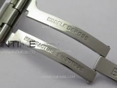 Avenger Chrono SS White Second hand B50 Black Dial on SS Bracelet A7750
