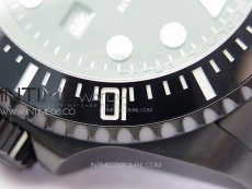 Sea-Dweller 116660 Blacken DLC Black Inner BP Best Edition Black Dial on SS Bracelet A2824