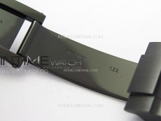 Sea-Dweller 116660 Blacken DLC Black Inner BP Best Edition Black Dial on SS Bracelet A2824