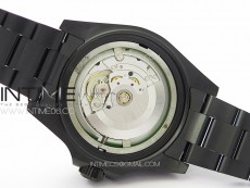 Sea-Dweller 116660 Blacken DLC Black Inner BP Best Edition Black Dial on SS Bracelet A2824