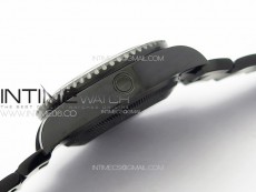 Sea-Dweller 116660 Blacken DLC Green Inner BP Best Edition Black Dial on SS Bracelet A2824