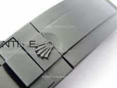 Sea-Dweller 116660 Blacken DLC Green Inner BP Best Edition Black Dial on SS Bracelet A2824