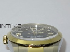 Explorer 124273 36mm 904L Steel JDF 1:1 Best Edition Black Dial on SS/YG Bracelet VR3230