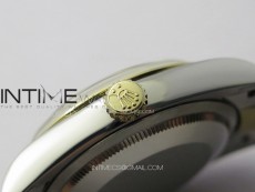 Explorer 124273 36mm 904L Steel JDF 1:1 Best Edition Black Dial on SS/YG Bracelet VR3230