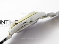 Explorer 124273 36mm 904L Steel JDF 1:1 Best Edition Black Dial on SS/YG Bracelet VR3230