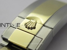 Explorer 124273 36mm 904L Steel JDF 1:1 Best Edition Black Dial on SS/YG Bracelet VR3230