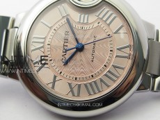 Ballon Bleu 33mm SS K3F 1:1 Best Edition Pink Textured Dial on SS Bracelet A076