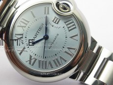 Ballon Bleu 33mm SS K3F 1:1 Best Edition Ice Blue Dial on SS Bracelet A076