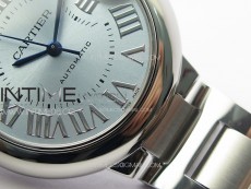 Ballon Bleu 33mm SS K3F 1:1 Best Edition Ice Blue Dial on SS Bracelet A076