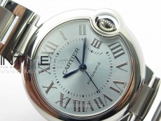 Ballon Bleu 33mm SS K3F 1:1 Best Edition Ice Blue Dial on SS Bracelet A076