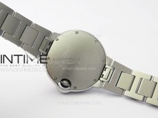 Ballon Bleu 33mm SS K3F 1:1 Best Edition Ice Blue Dial on SS Bracelet A076