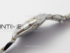 Ballon Bleu 33mm SS/RG K3F 1:1 Best Edition White MOP Dial on SS Bracelet A076