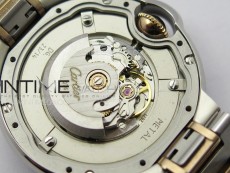 Ballon Bleu 33mm SS/RG K3F 1:1 Best Edition White MOP Dial on SS Bracelet A076