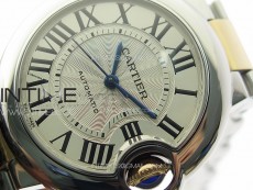 Ballon Bleu 33mm SS/RG K3F 1:1 Best Edition White Textured Dial on SS Bracelet A076