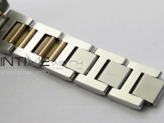 Ballon Bleu 33mm SS/RG K3F 1:1 Best Edition White Textured Dial on SS Bracelet A076