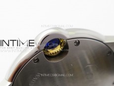 Ballon Bleu 33mm SS/YG K3F 1:1 Best Edition White Textured Dia Markers Dial on SS Bracelet A076