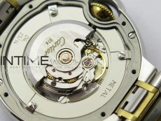 Ballon Bleu 33mm SS/YG K3F 1:1 Best Edition White Textured Dia Markers Dial on SS Bracelet A076