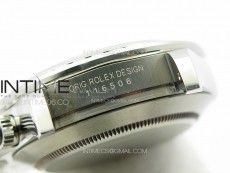 Daytona T Crystals Bezel SS APSF Best Edition Ice Blue Dial On SS Bracelet A7750