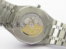 Royal Oak 41mm 15400 SS APSF 1:1 Best Edition Black Textured Dial on SS Bracelet A3120 Super Clone