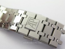 Royal Oak 41mm 15400 SS APSF 1:1 Best Edition Black Textured Dial on SS Bracelet A3120 Super Clone