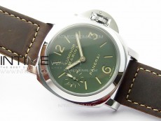 PAM911 T Noob 1:1 Best Edition on Brown Leather Strap A6497 with Y-Incabloc V12