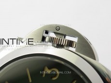 PAM911 T Noob 1:1 Best Edition on Brown Leather Strap A6497 with Y-Incabloc V12