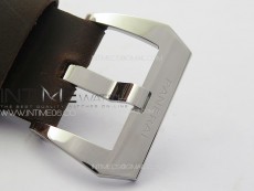 PAM911 T Noob 1:1 Best Edition on Brown Leather Strap A6497 with Y-Incabloc V12