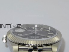 DateJust 41 126334 ZF 1:1 Best Edition 904L Steel Gray Dial Stick Marker on Jubilee Bracelet A2824
