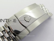 DateJust 41 126334 ZF 1:1 Best Edition 904L Steel Gray Dial Stick Marker on Jubilee Bracelet A2824