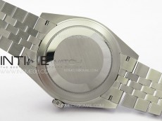 DateJust 41 126334 ZF 1:1 Best Edition 904L Steel Gray Dial Stick Marker on Jubilee Bracelet A2824