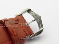 Tank Louis Ladies 22mm SS 8848F 1:1 Best Edition White Dial on Orange Leather Strap Ronda Quartz