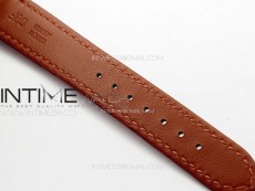 Tank Louis Ladies 22mm SS 8848F 1:1 Best Edition White Dial on Orange Leather Strap Ronda Quartz