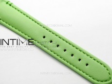 Tank Louis Ladies 22mm SS 8848F 1:1 Best Edition White Dial on Green Leather Strap Ronda Quartz