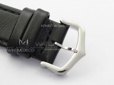 Tank Louis Ladies 25mm SS 8848F 1:1 Best Edition White Dial on Black Leather Strap Ronda Quartz
