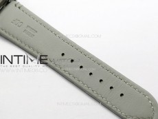 Tank Louis Ladies 25mm SS 8848F 1:1 Best Edition White Dial on GrayLeather Strap Ronda Quartz