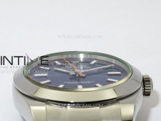Milgauss 116400 GV Real Green Sapphire SS APSF 1:1 Best Edition Blue Dial on SS Bracelet A2824