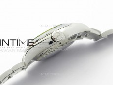 Milgauss 116400 GV Real Green Sapphire SS APSF 1:1 Best Edition Blue Dial on SS Bracelet A2824