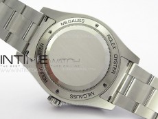 Milgauss 116400 GV Real Green Sapphire SS APSF 1:1 Best Edition Blue Dial on SS Bracelet A2824
