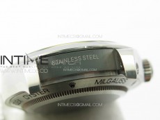 Milgauss 116400 GV Real Green Sapphire SS APSF 1:1 Best Edition Blue Dial on SS Bracelet A2824