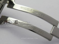 SuperOcean 42mm AB2010 SS B50 1:1 Best Edition Green Dial Black Ceramic Bezel on SS Bracelet A2824