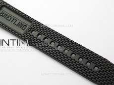 SuperOcean 42mm AB2010 SS B50 1:1 Best Edition Green Dial Black Ceramic Bezel on Black Rubber strap A2824